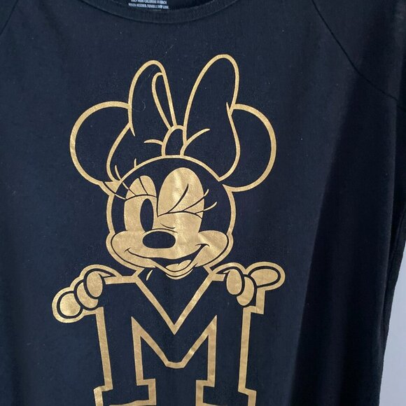 RARE FIND DISNEY PARKS AUTHENTIC WOMEN'S TANK TOP SHIRT SLEEVELESS BLACK SIZE XL - Picture 3 of 5